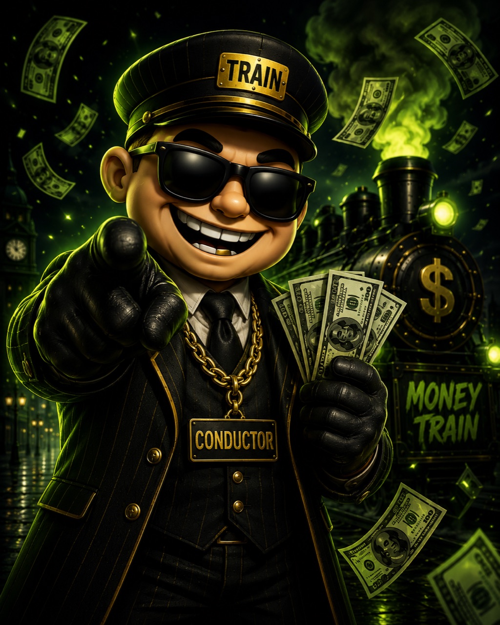 The Money Train conductor