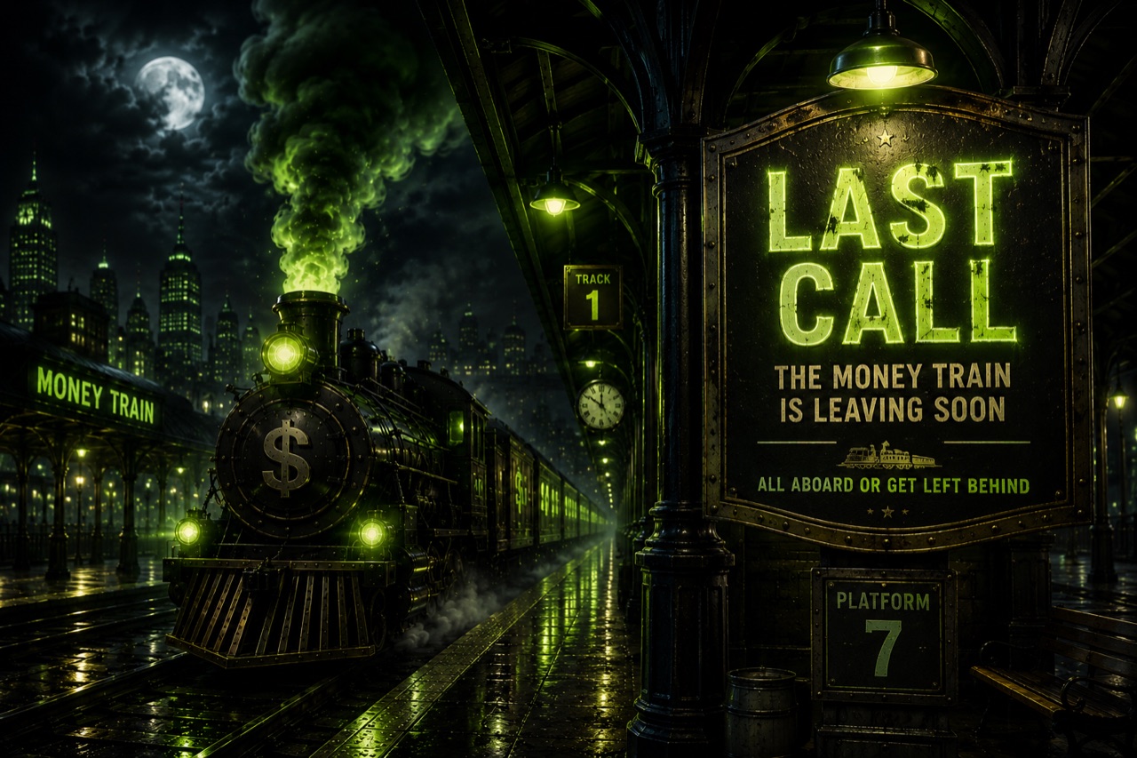 Last call - the Money Train is leaving soon